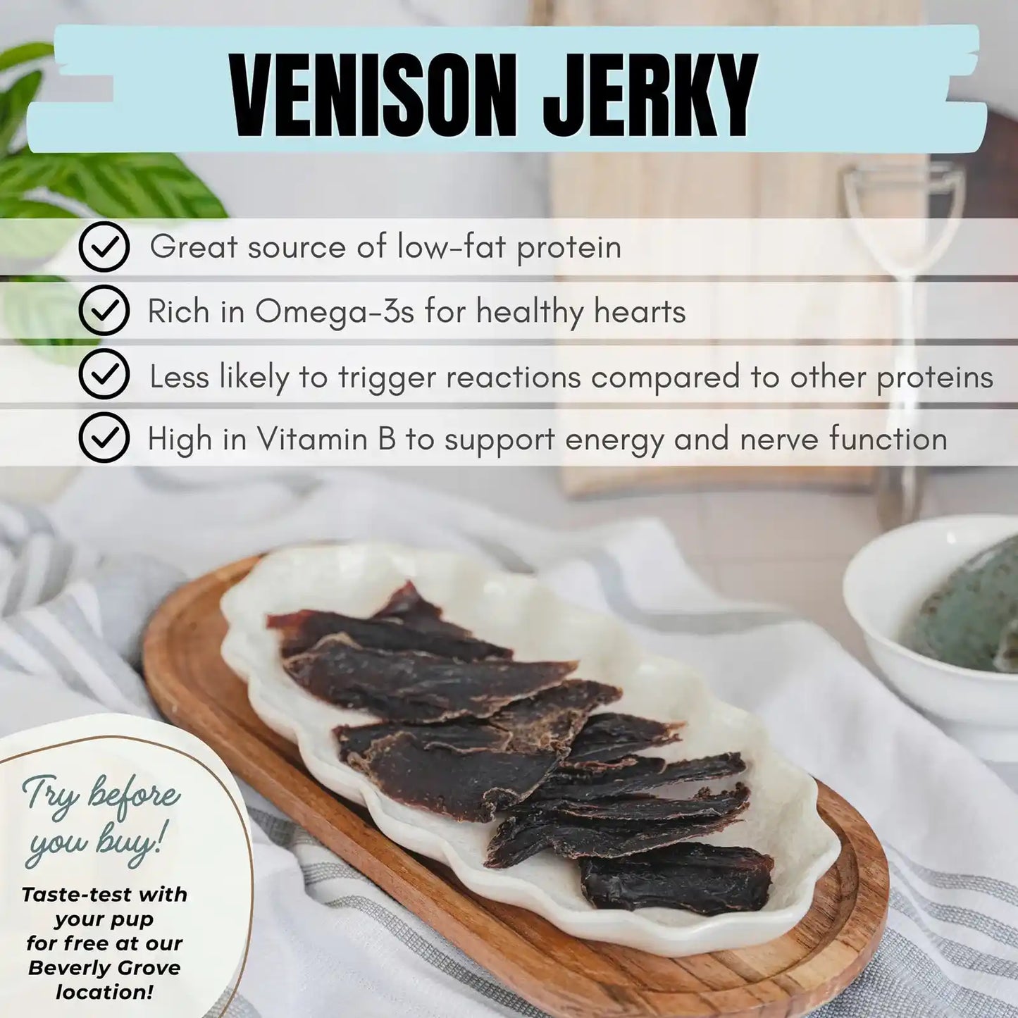 Venison Jerky Benefits