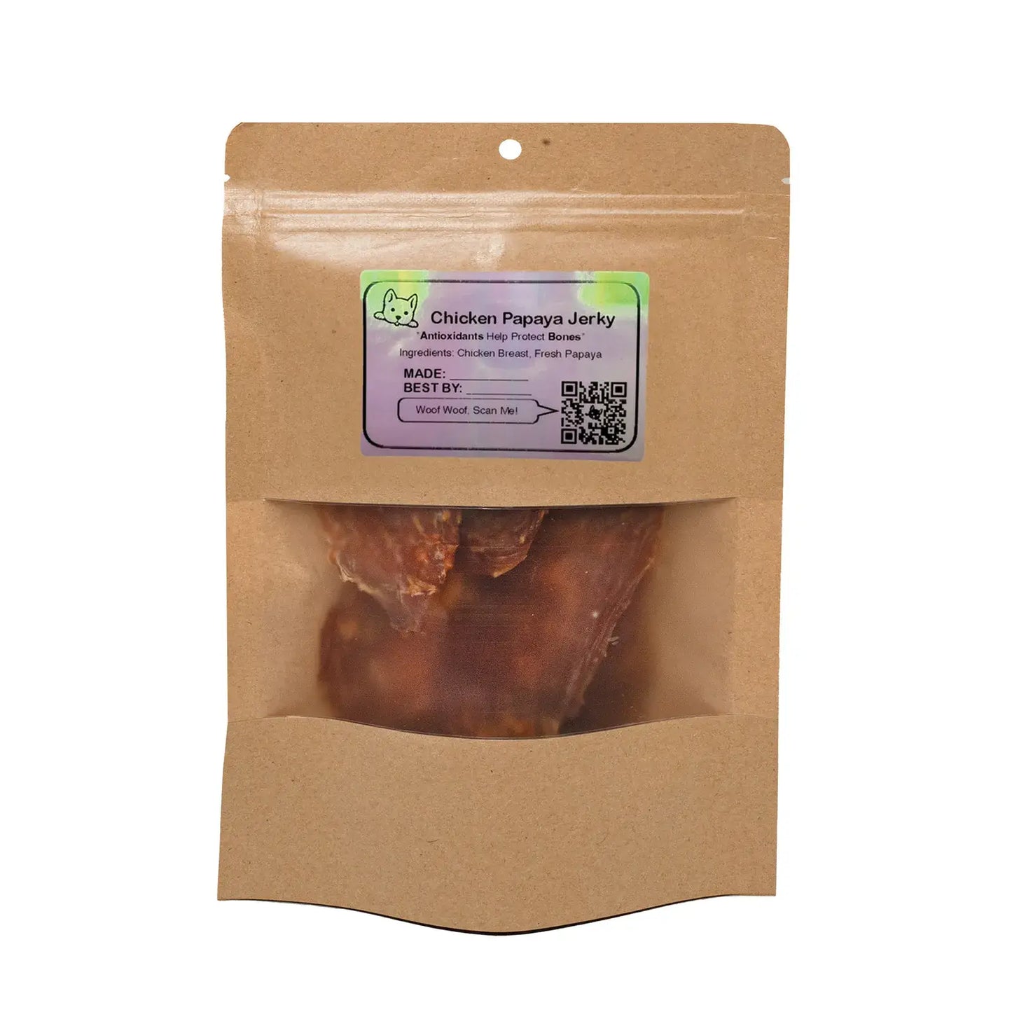 White Chicken Papaya Jerky