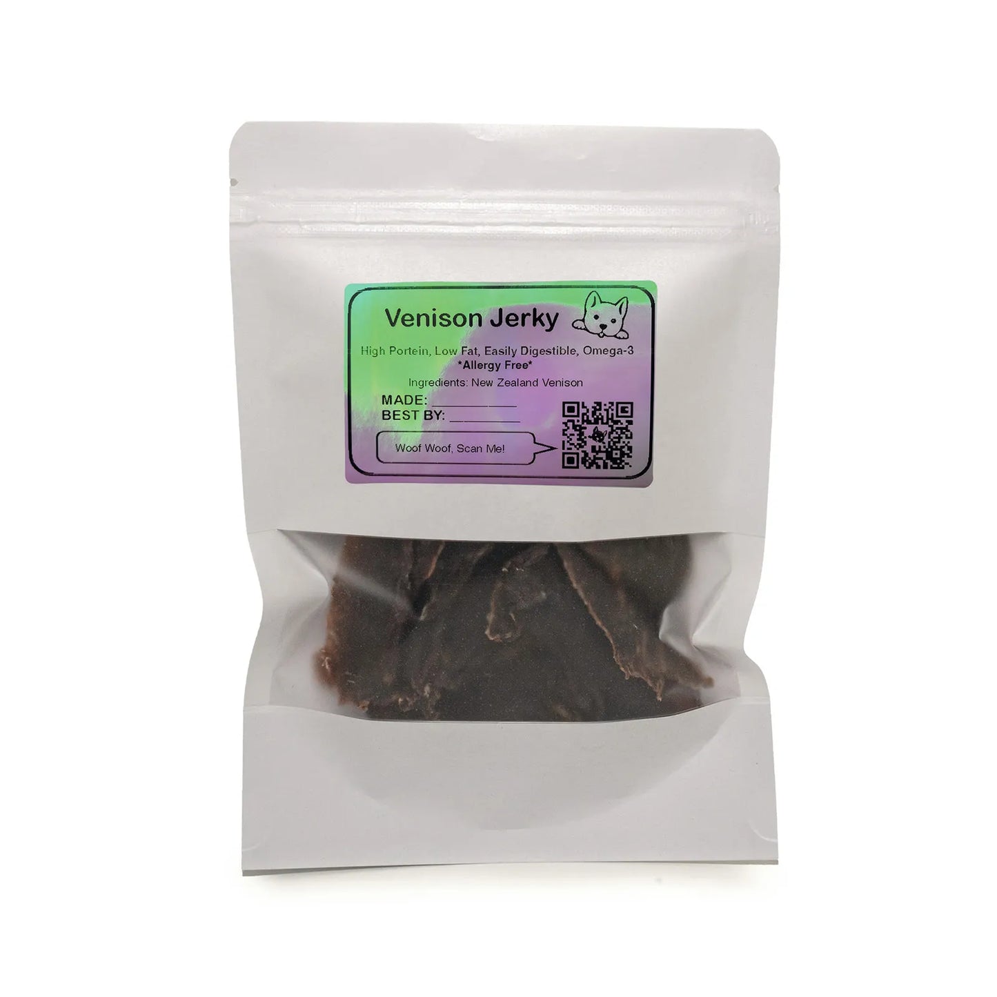 White Venison Jerky
