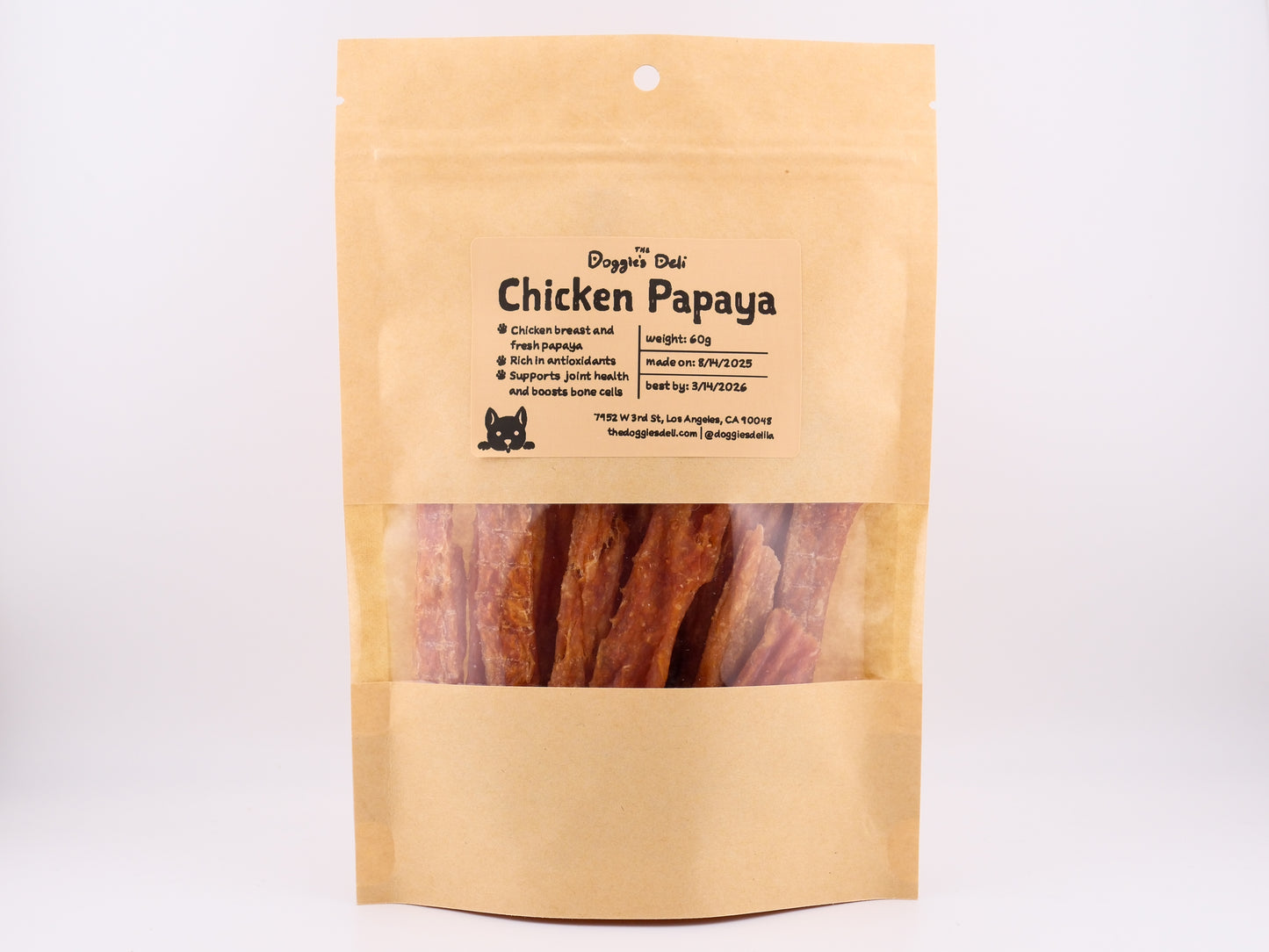 Chicken Papaya Jerky