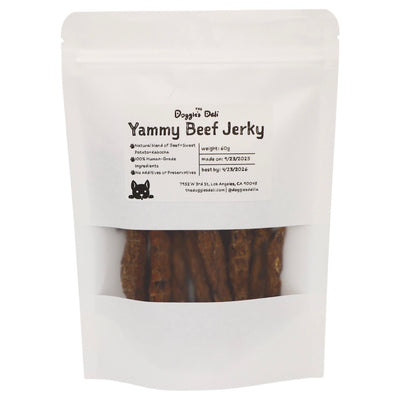 Yammy Beef Jerky for Dogs