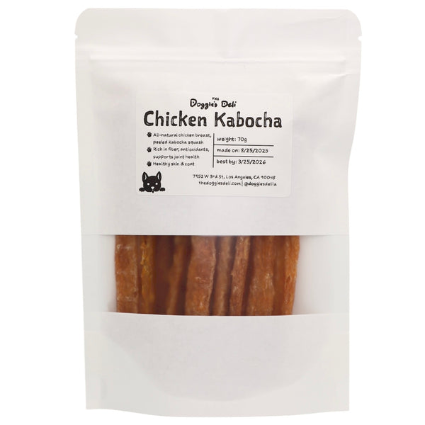 Package of Duggin' Det Chicken Kabocha with visible text and branding on a white background