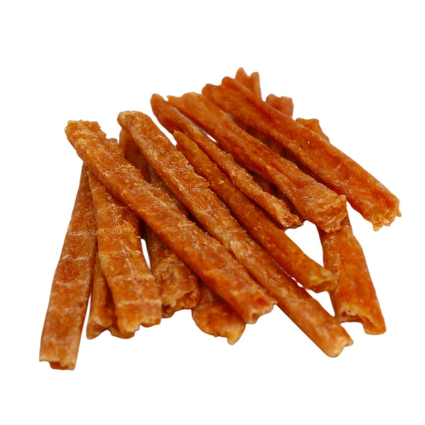 Dog treats on a white background