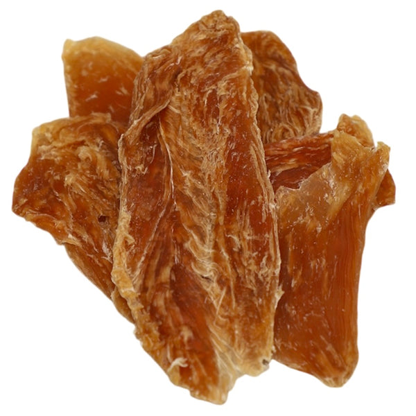 Close-up of dried ginger root on a white background