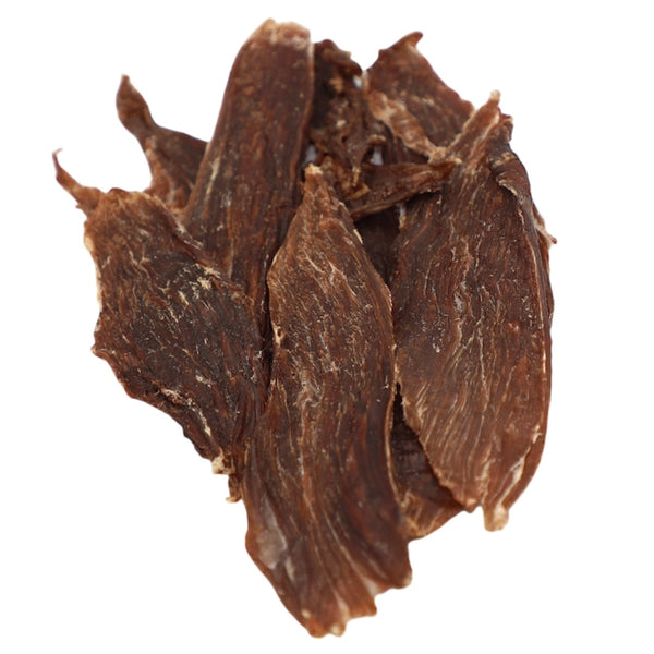 Dried brown leaves on a white background