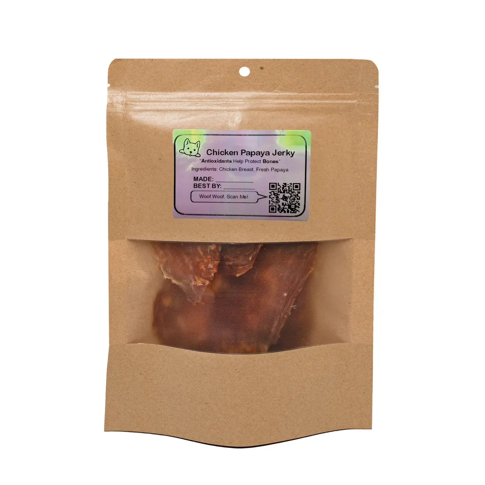 White Chicken Papaya Jerky