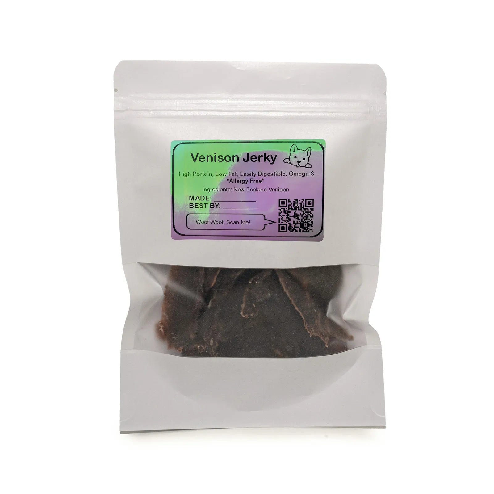 White Venison Jerky